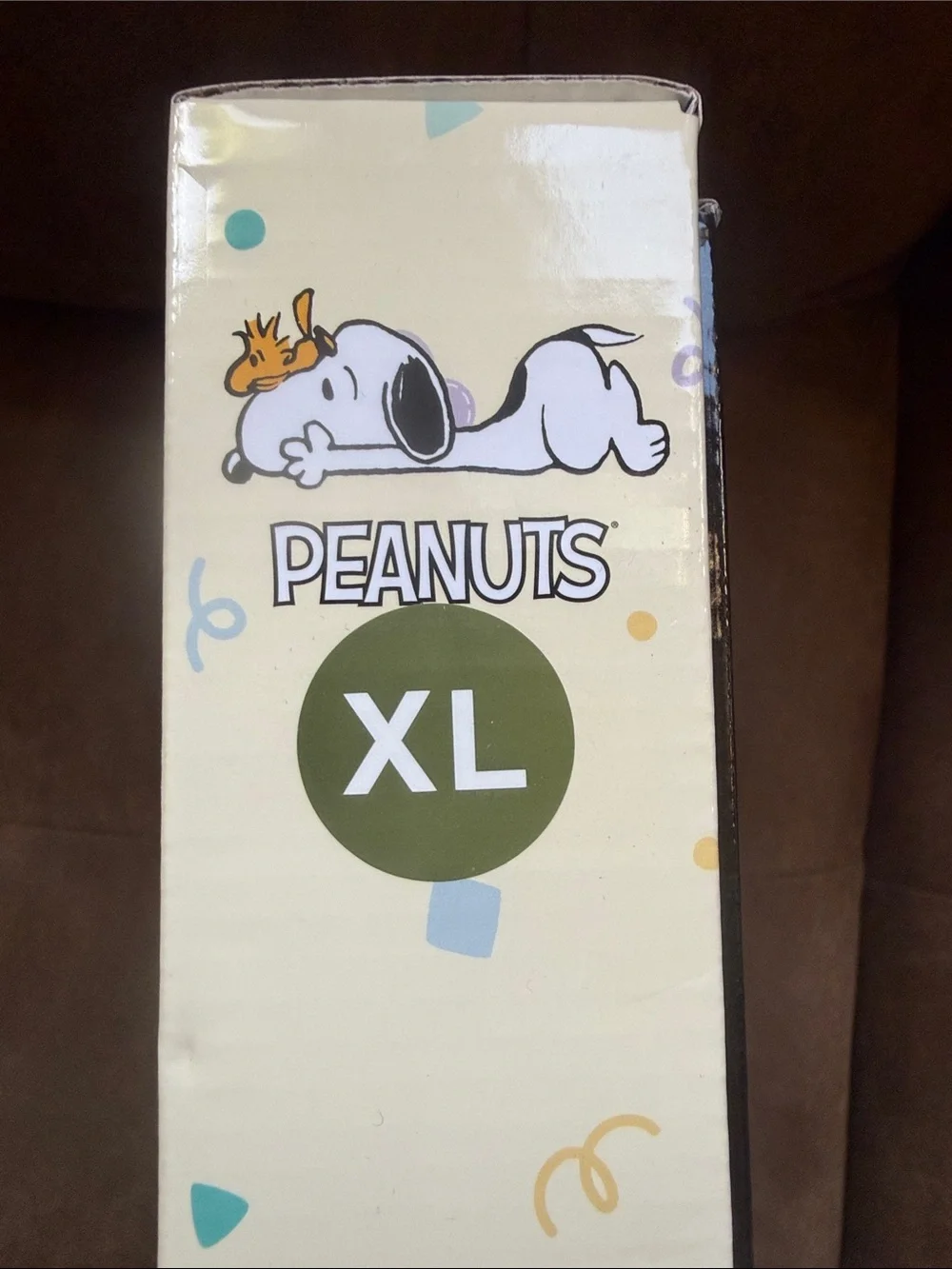 Peanuts All Smiles Gift Box Sweatshirt Snoopy XL NWT - Picture 3 of 3